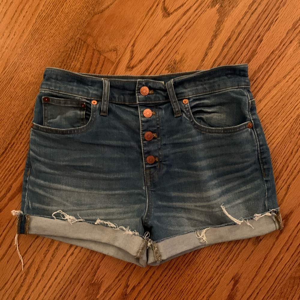 MADEWELL JEAN SHORTS